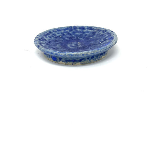 Blue Pottery Trinket Dish