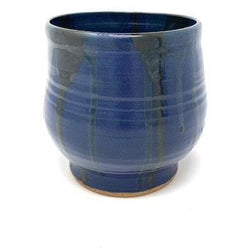 Small Blue Pottery Pot